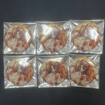 피치피치 피치 namcoTOKYO 글리터 캔뱃지 별 얇은 비단