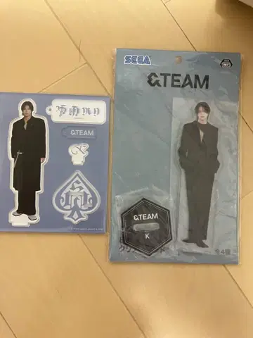 &team k 케이 아크릴 스탠드 눈빛 세가 sega