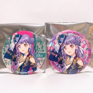 가루파 Episode of Roselia 홀로그램 캔뱃지 우다가와 아코