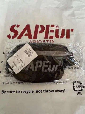 SAPEUR 바디백 UTILITY SERIES TYPE 6 오사카