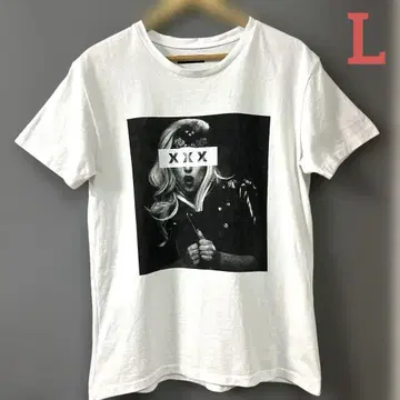 레어 초기 GOD SELECTION XXX 티셔츠 L 사이즈 레이디 가가