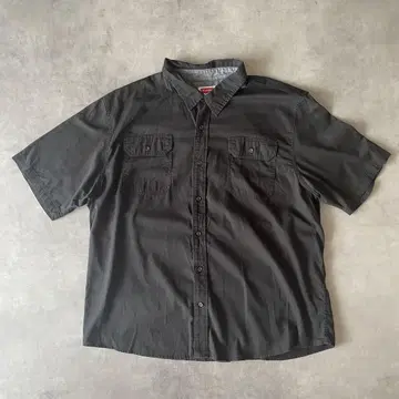Wrangler 랭글러 반팔 셔츠 블랙 XL