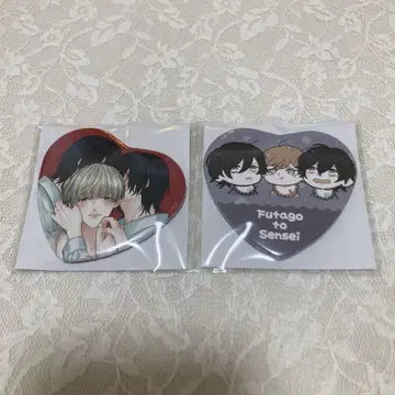 쌍둥이와 선생님 캔뱃지