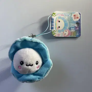 지역 특산품 진주 봉제 인형 키링 스트랩 헤이세이 레트로
