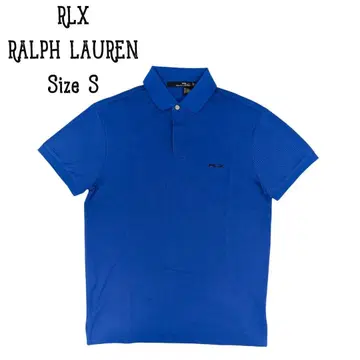 RLX RALPH LAUREN 랄프 로렌 피케 셔츠 S 사이즈 블루