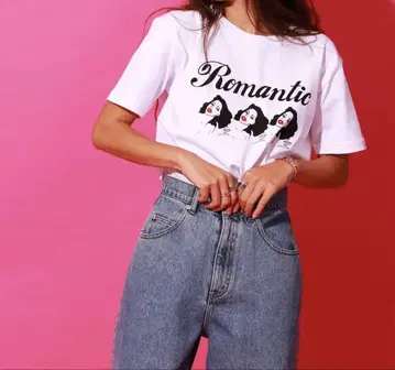 nopanties 노 팬티 티셔츠 화이트