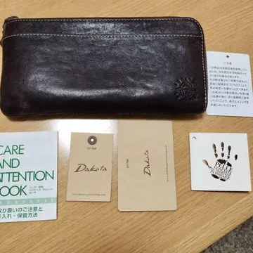 Dakota 다코타 폰스 L자 지퍼 장지갑 0030557 초코