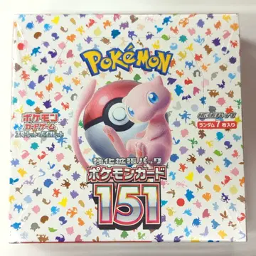 포켓몬 SV2a 포켓몬 카드 151 1BOX(20팩 포함)