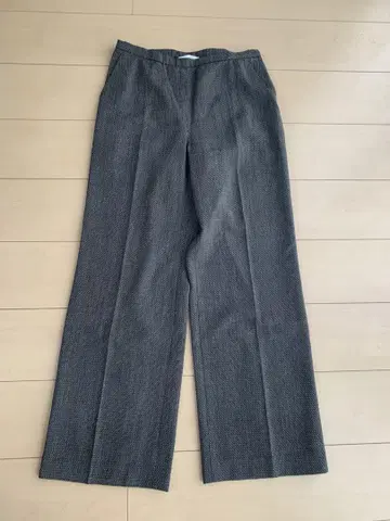 Max Mara 그레이 와이드 팬츠 사이즈 10