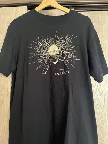 ZAZEN BOYS 블랙 티셔츠 L 사이즈