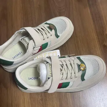SHOEKEY 베이지 스니커즈 37