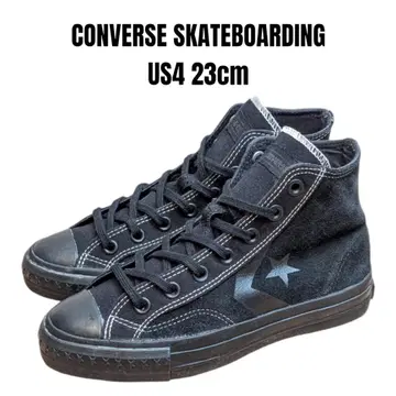 새상품급 CONVERSE 컨버스 스케이트보딩 23cm 블랙
