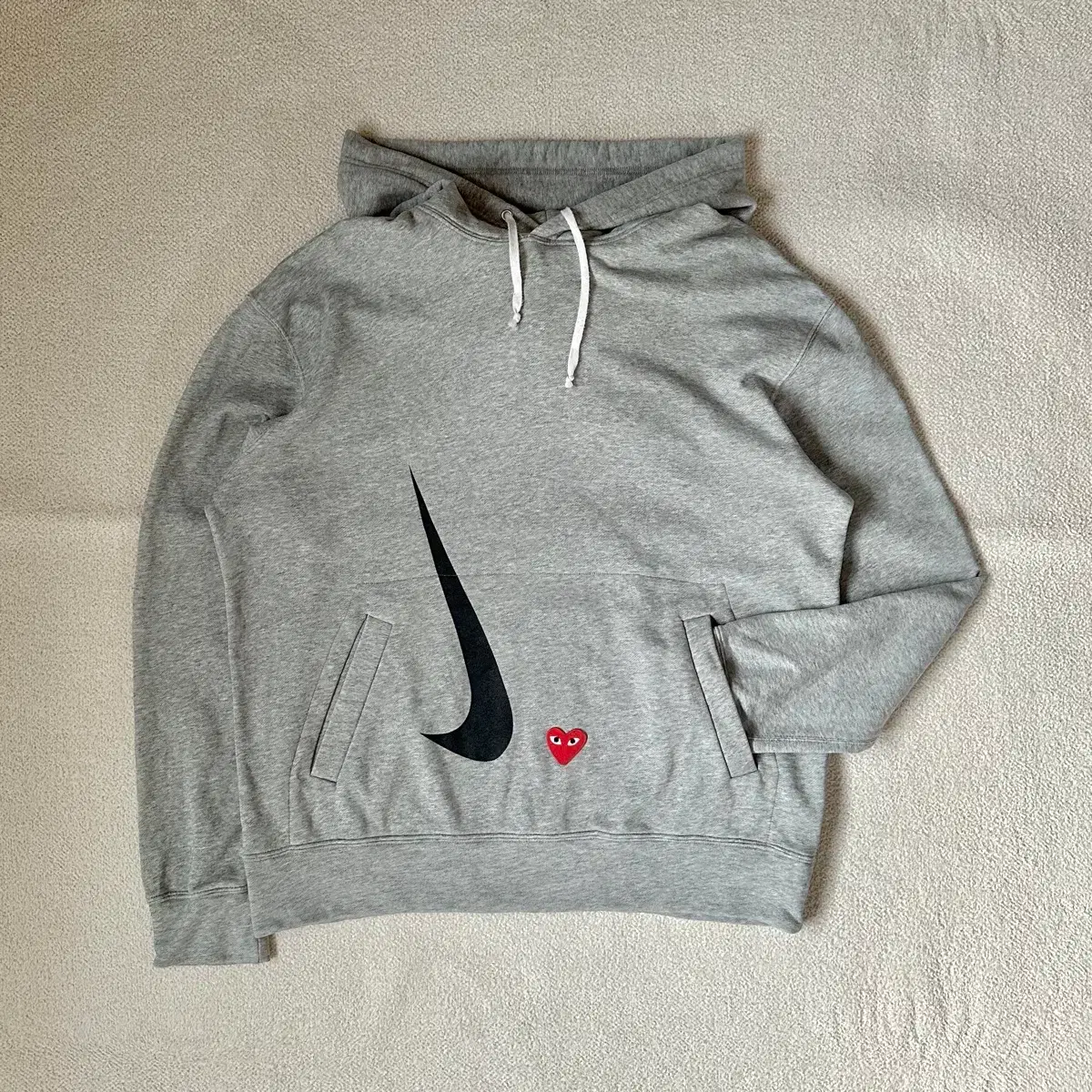 comme de garcon nike hoodie