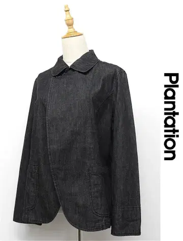 R362/새상품급 Plantation 데님 자켓 M 그레이