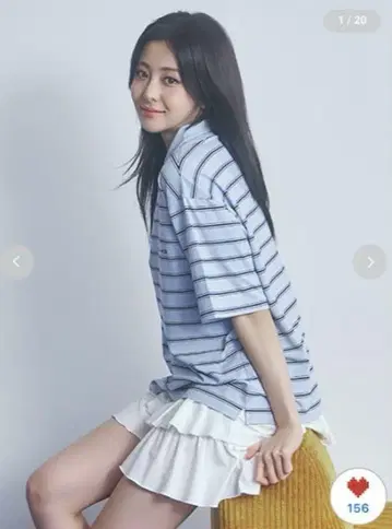 gelato pique 모이스트 티어드 숏 팬츠