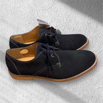ANTITTY 블랙 스웨이드 캐주얼 슈즈 27cm