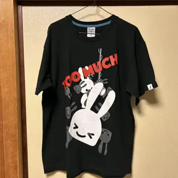 CUNE TOO MUCH 티셔츠 L 사이즈 블랙