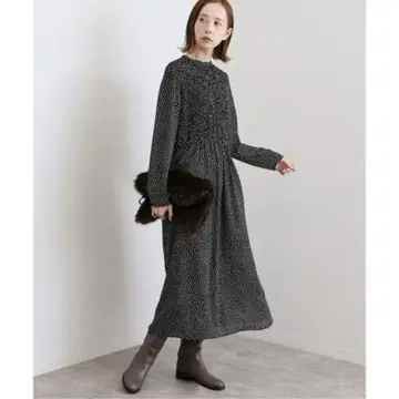 slobe iena 스몰 플라워 셔링 원피스