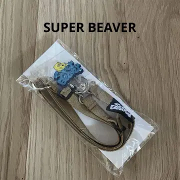 SUPER BEAVER 스마트폰 숄더 스트랩 베이지 미개봉