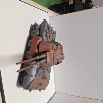 독일 탱크 모델 1/35 스케일 E-100 대공포 사용