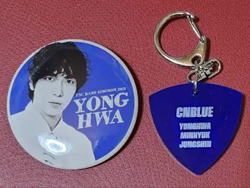 FNC BAND KINGDOM CNBLUE 용화 캔뱃지 피크