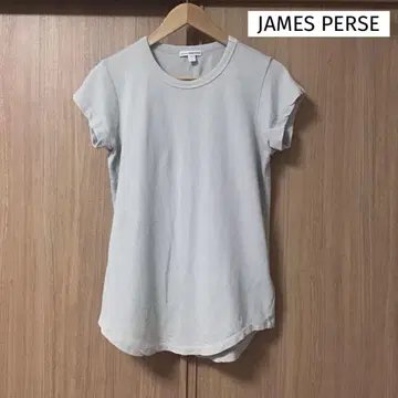 JAMES PERSE 제임스 퍼스 백 파일 컷 티셔츠 사이즈 1