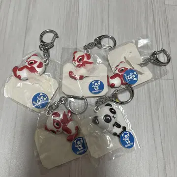 빵 쉘 키링 레어템 5개 세트 C