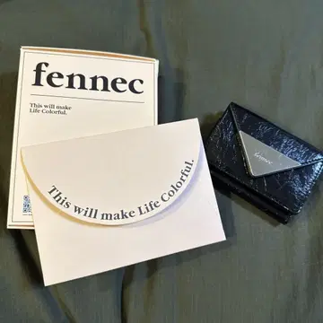 fennec 프래그먼트 케이스 블랙 엽서 포함