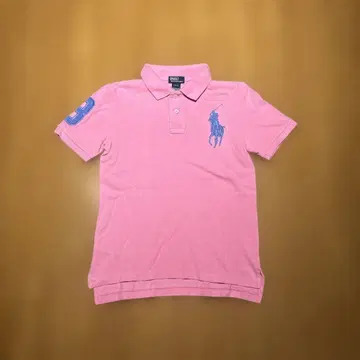 Ralph Lauren 빅 포니 핑크 치비 T y2k 헤이세이 갸루
