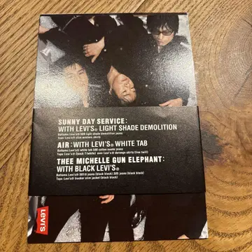 리바이스 Thee Michelle Gun Elephant 엽서