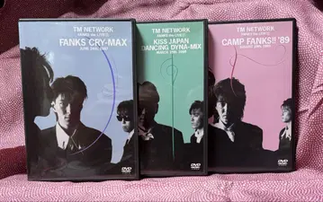 TM NETWORK DVD 3장 묶음 판매
