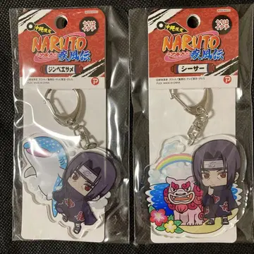 NARUTO 지역 한정판 오키나와 우치하 이타치 아크릴 키링 2개