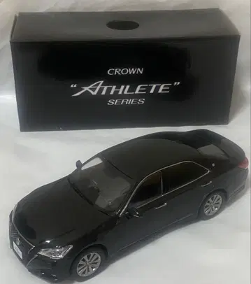 도요타 CROWN ATHLETE 블랙 미니카