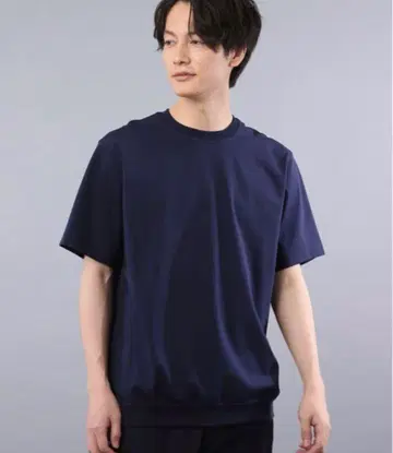 다케오 키쿠치 하이 게이지 분또 티셔츠 네이비 L 사이즈