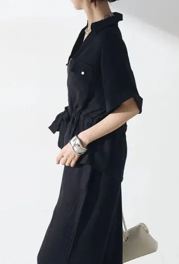 esica 허리 조임 셋업