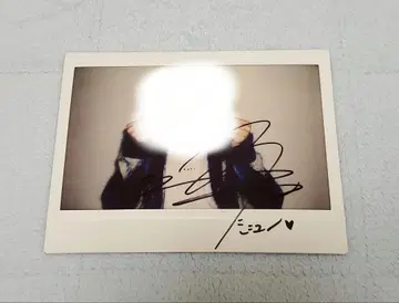 2PM 준호 JUNHO 폴라로이드 사인