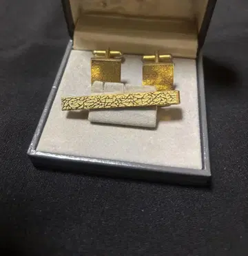 던힐 커프스 단추 넥타이 핀 세트 Dunhill