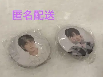 BTS JIN RUNSEOKJIN 캡슐 토이 캔뱃지 2개 세트