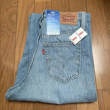 LEVI'S 리바이스 HIGH-WAISTED STRAIGHT 데님