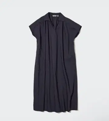 유니클로 린넨 블렌드 카프탄 원피스 XL 미사용 새상품