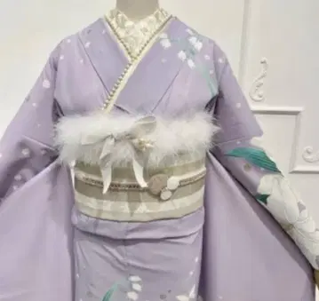 일본풍관 ICHI 마라보 오비 장식 천