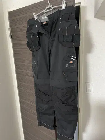 디키즈 블랙 카고 팬츠 워크 팬츠