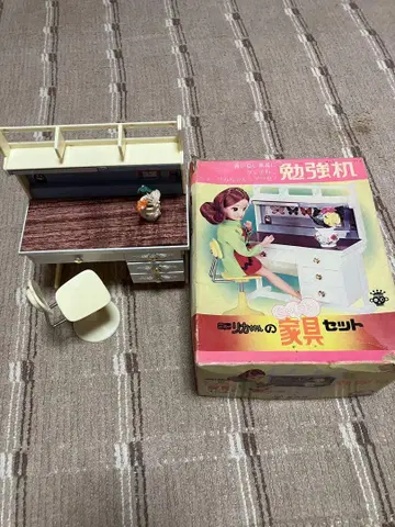 리카짱 화이트 화이트 가구 세트 공부 책상