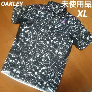 미사용품 오클리 스컬 골프 셔츠 반팔 남성용 XL 올 패턴