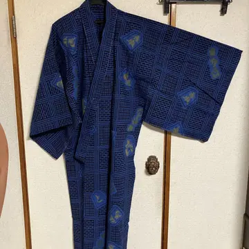 남성용 유카타 면 미사용