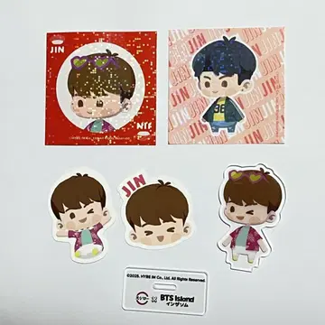 BTS Island 인더솜 스시로 JIN 피크 아크릴 스탠드