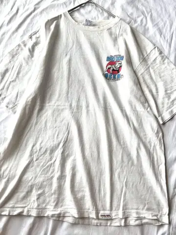 구제 의류 티셔츠 불독 애니멀 맥주 USA제 90년대