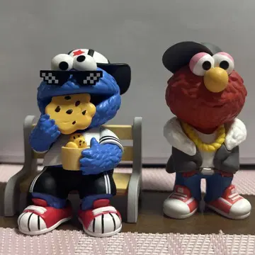 POP MART 세서미 스트릿 엘모 쿠키 몬스터