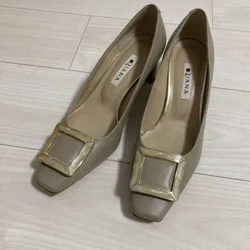다이애나 DIANA 23.5 베이지 펌프스 미사용 새상품