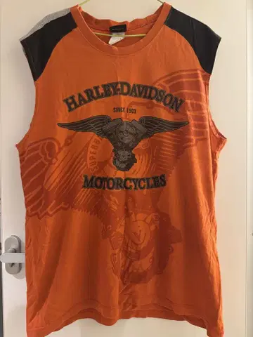 HARLEY-DAVIDSON 탱크탑 XL 오렌지